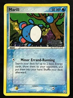 Pokemon Marill Reverse Holo - Team Rocket Returns - 68/109 LP - Image 1