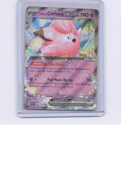 2025 Pokemon Lillie's Clefairy ex 056/159 - Image 1