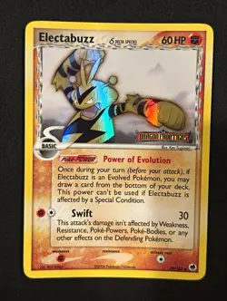 Pokemon TCG Electabuzz Delta Species 29/101 Dragon Frontiers Reverse Holo - Image 1