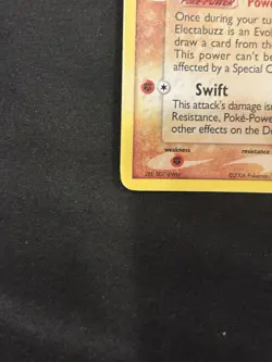 Pokemon TCG Electabuzz Delta Species 29/101 Dragon Frontiers Reverse Holo - Image 2