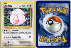 Chansey 70/108 Holo Rare Evolutions Pokemon - Image 3