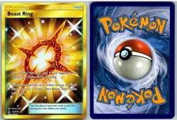 Beast Ring 141/131 Secret Rare Forbidden Light Pokemon Holo - Image 3