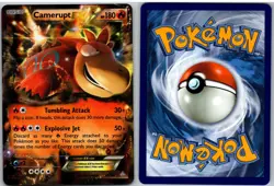 Camerupt EX 29/160 Holo EX Rare Primal Clash Pokemon - Image 3