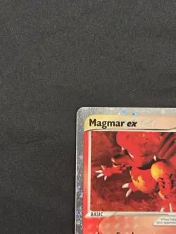 Pokemon TCG Magmar ex 100/109 Ruby & Sapphire Ultra Rare Holo English 2003 - Image 5