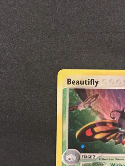 Pokemon TCG Beautifly EX Ruby & Sapphire 2/109 Holo Rare Stage 2 80 HP Eng 2003 - Image 2