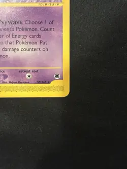 Pokemon TCG Mew 55/165 Expedition Base Set Holo Rare 2002 English 50 HP - Image 3