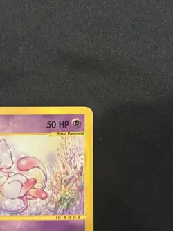 Pokemon TCG Mew 55/165 Expedition Base Set Holo Rare 2002 English 50 HP - Image 4