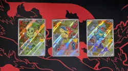 Pokemon First Partner Series 2 Johto Chikorita 046 Cyndaquil 047 Totodile 048 - Image 1