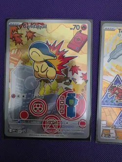 Pokemon First Partner Series 2 Johto Chikorita 046 Cyndaquil 047 Totodile 048 - Image 2