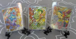 Pokemon First Partner Series 2 Johto Chikorita 046 Cyndaquil 047 Totodile 048 #3 - Image 1