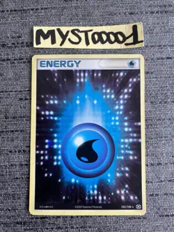 Carte Pokemon Energy Eau 103/106 Holo Ex Emeraude Francais Occasion - Image 1