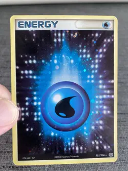 Carte Pokemon Energy Eau 103/106 Holo Ex Emeraude Francais Occasion - Image 3