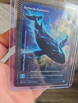Aerius the Relentless Legendary Wonder M Call of the Sea 002/402 - Image 2