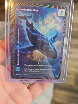 Aerius the Relentless Legendary Wonder M Call of the Sea 002/402 - Image 5