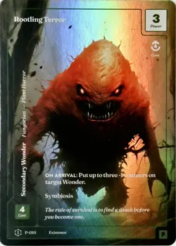 Wonders of the Firs t- FORMLESS FOIL PROMO - ROOTLING TERROR P-10 - Image 1