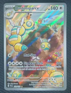 Dudunsparce - Holo Illustration Rare SV02: Paldea Evolved 229/193 NM - Image 1
