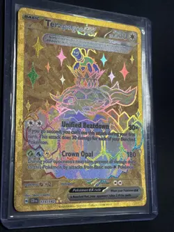 Pokemon TCG Terapagos Ex 173/142 Stellar Crown Gold NM - Image 2