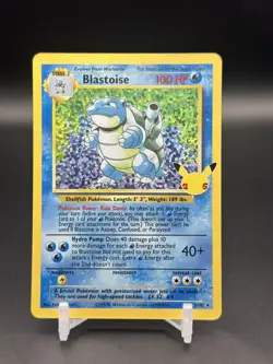 Blastoise 2/102 Holo Celebrations Classic Collection Pokemon NM - Image 1