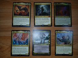 MTG Commander Deck Lot 54 Sliver Cards First Sliver Legion Overlord Hivelord NM - Image 1