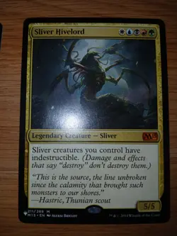 MTG Commander Deck Lot 54 Sliver Cards First Sliver Legion Overlord Hivelord NM - Image 3