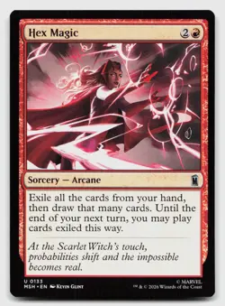 Hex Magic 133 Uncommon Marvel Super Heroes Magic: The Gathering Near Mint - Image 1