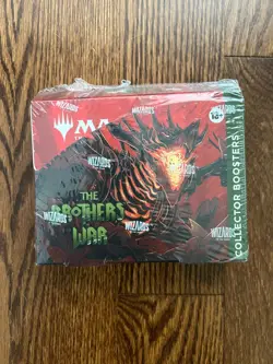 Magic: The Gathering The Brothers’ War Collector Booster **Sealed** - Image 1