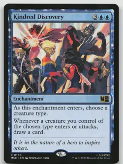 Kindred Discovery 150 Commander: Marvel Super Heroes Magic: The Gathering NM - Image 1