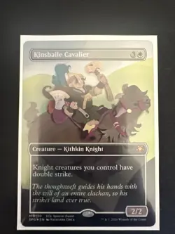 Kinsbaile Cavalier (Borderless) Special Guests Foil MTG - Image 1