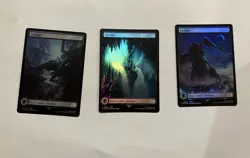 Swamp - MTG Final Fantasy - FOIL - NM (Set Of 3) - Image 1