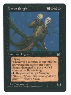 Baron Sengir - Homelands - Magic The Gathering - Image 1