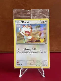 (FRC) POKEMON MEOWTH 2016 PROMO 53/83 NEW FACTORY SEALED TCG 20TH ANNIVERSARY - Image 1