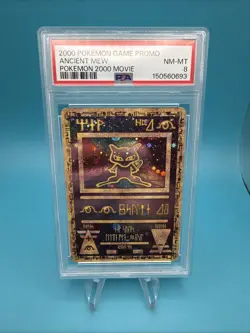 2000 POKEMON GAME MOVIE POKEMON 2000 MOVIE ANCIENT MEW PSA 8 - Image 1