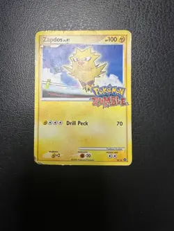 Pokemon TCG - Zapdos 8/16 - Damaged - Pokemon Rumble Stamped - Image 1