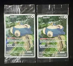 Lot of 2 Sealed Snorlax (051) Pokemon ETB Black Star Promos - Image 1