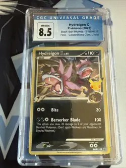 CGC 8.5- Pokemon HYDREIGON C Black Star Promos SWSH138 holo - Image 1