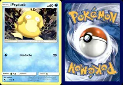 PSYDUCK 11/68 Pokemon Card Hidden Fates Near Mint - Image 3