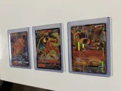 Pokemon TCG Charizard Trading Card Set of 3 Holo Rare SM211 - 017/172 - XY29 - Image 2