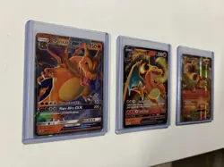 Pokemon TCG Charizard Trading Card Set of 3 Holo Rare SM211 - 017/172 - XY29 - Image 3