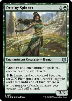 Destiny Spinner - Near Mint MTG Commander: Wilds of Eldraine - Image 1