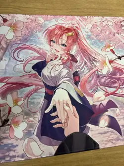 Playmat Gundam Card Game 1st Anniversary GD05 Event (Lacus Clyne) proxy - Image 2