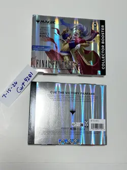 Lot of 3 SEALED Magic The Gathering Final Fantasy Omega Collector Booster Box - Image 3