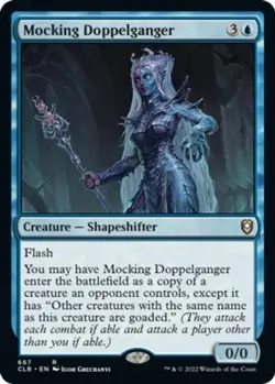 NM - Mocking Doppelganger [CLB - 667] Commander Legends: Battle for Baldur's ... - Image 1