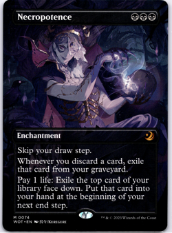 Necropotence Enchanting Tales NM MTG - Image 1