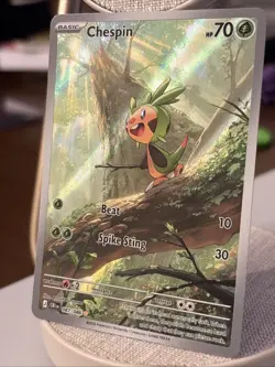 Pokemon TCG Chespin IR 087/086, Chaos Rising, NM Fast Shipping - Image 4