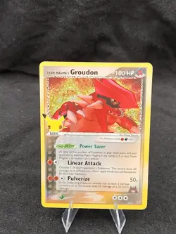 Pokemon TCG Team Magma's Groudon 9/95 Celebrations Classic Collection - Image 1