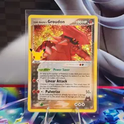 Team Magma's Groudon 9/95 Celebrations: Classic Collection Pokemon TCG - Image 1