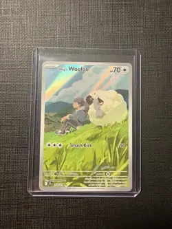 Pokemon Hop's Wooloo Illustration Rare 170/159 Journey Together - Image 1