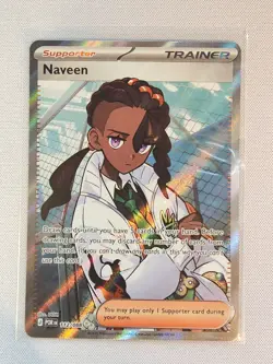 Pokemon TCG Naveen - Full Art Trainer - Perfect Order 112/088 - NM - Image 1