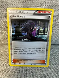 Pokemon TCG Hex Maniac 75/98 Anciant Origins (LP)3 - Image 1