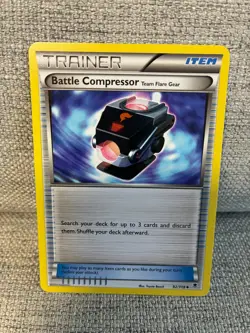 Pokemon TCG Battle Compressor Team Flare Gear 92/119 Phantom Forces (LP) - Image 1